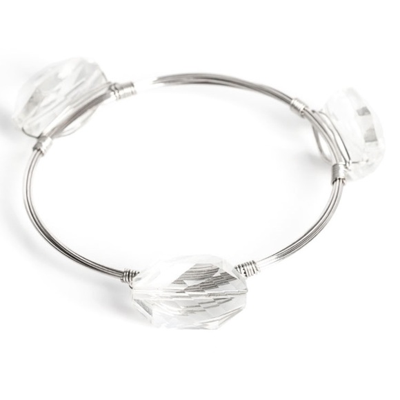 Glassy Gem Bangle - Picture 1 of 2